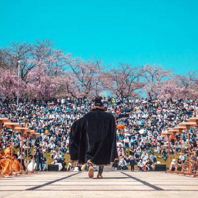 春の舞鶴山・天童公園