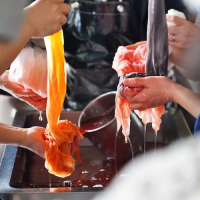 【企画ノート】寒中紅花染めから考える地域資源の価値の再定義